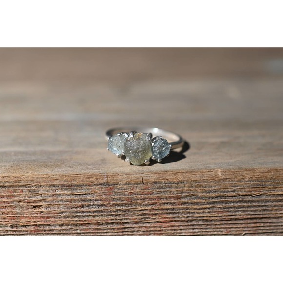 Sapphire Engagement Ring - Picture 1 of 3